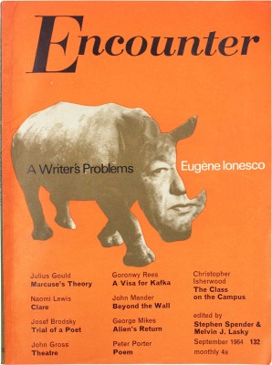 [Встреча. Журнал. 1964. Т. XXIII. № 3. Сентябрь]. Encounter. 1964. Vol. XXIII. № 3. September. [London?]: Edited by S. Spender & M.J. Lasky, 1964.